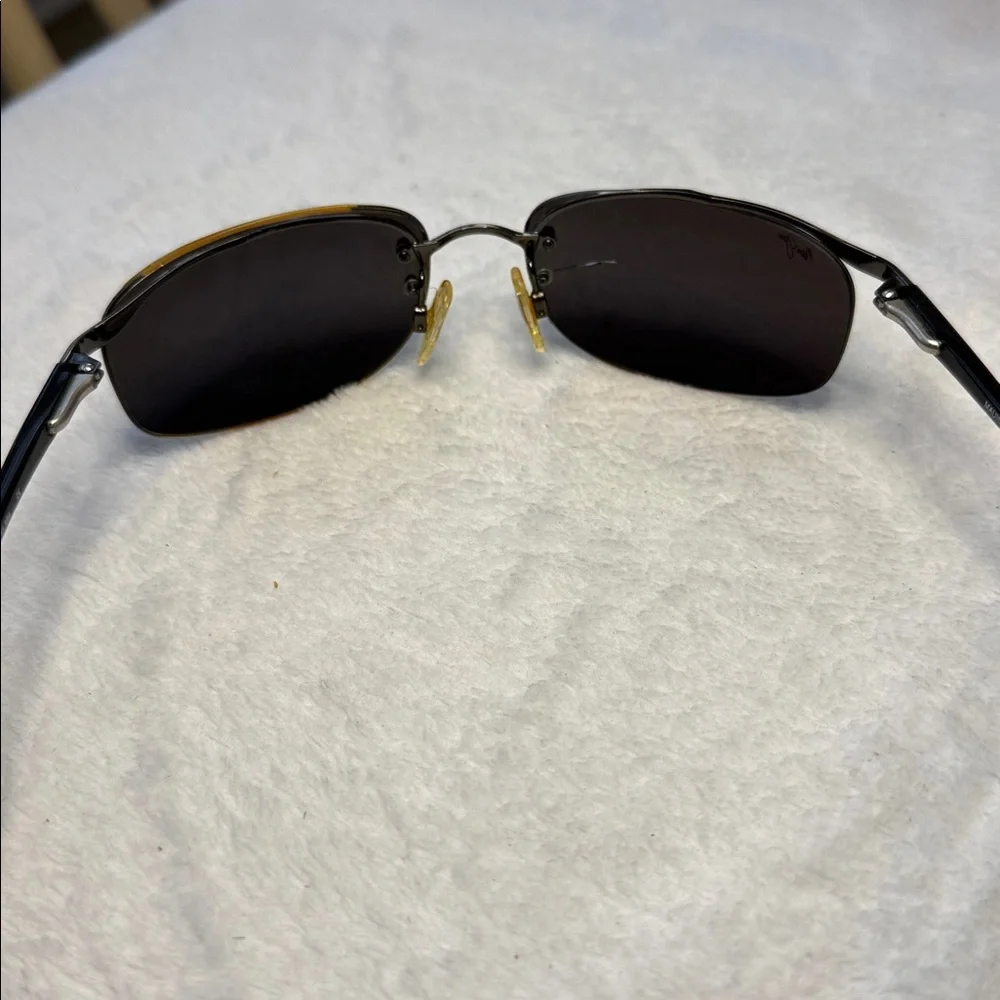 MAUI JIM MJ-119-02 WRAP RIMLESS DESIGNER SUNGLASSES